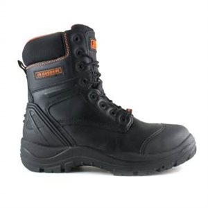 Waterproof composite toe and plate boot
